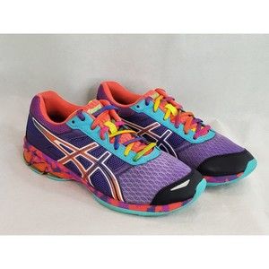 Asics Purple Teal Multi-Color Women's Athletic Shoes